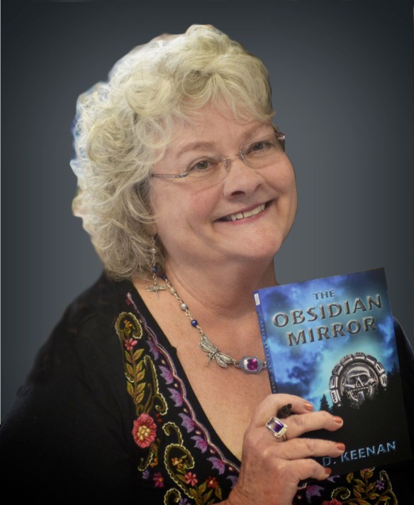 K.D. Keenan, author of "The Obsidian Mirror"