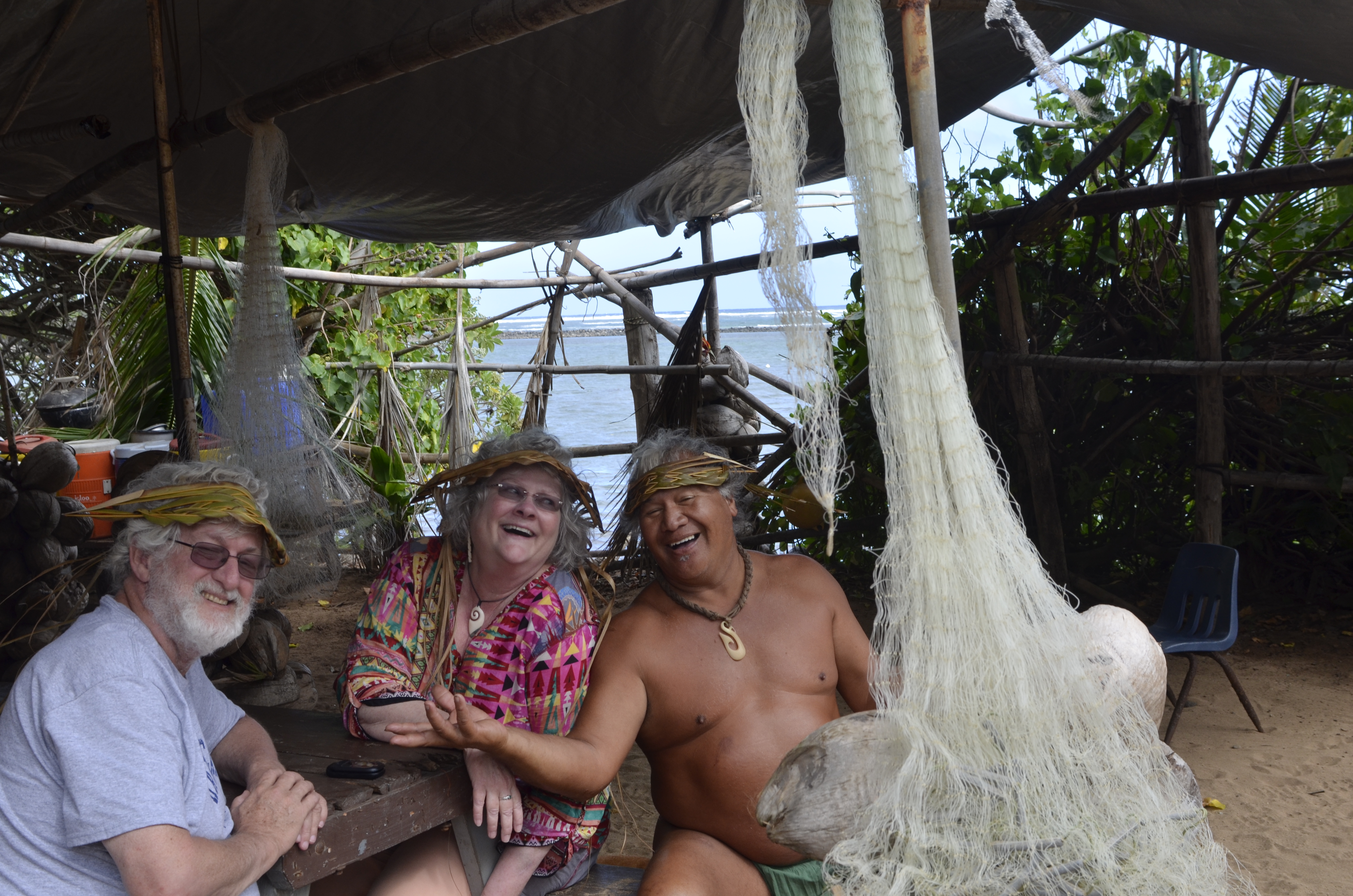 Tom, me, and Lei-mana.