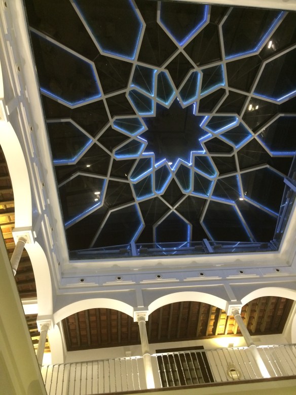 Atrium roof, Sagardi restuarant