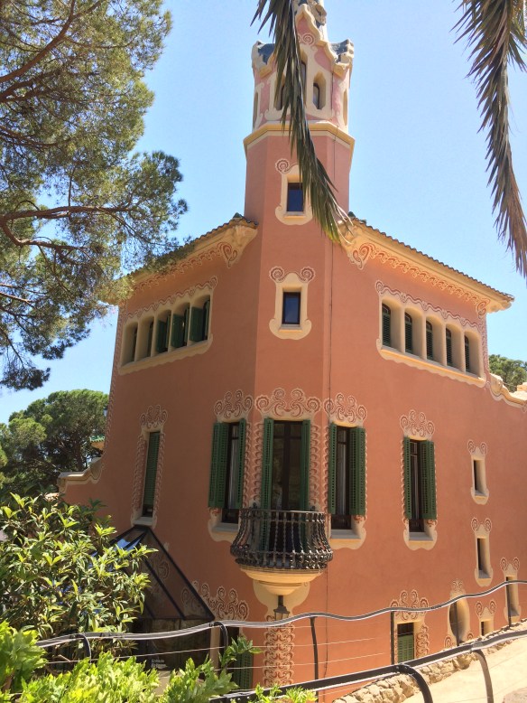 Gaudi's house in Parc Guel