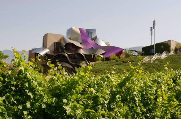 Marquis de Riscal winery, designed by Frank Gehry
