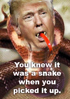 trump-snake