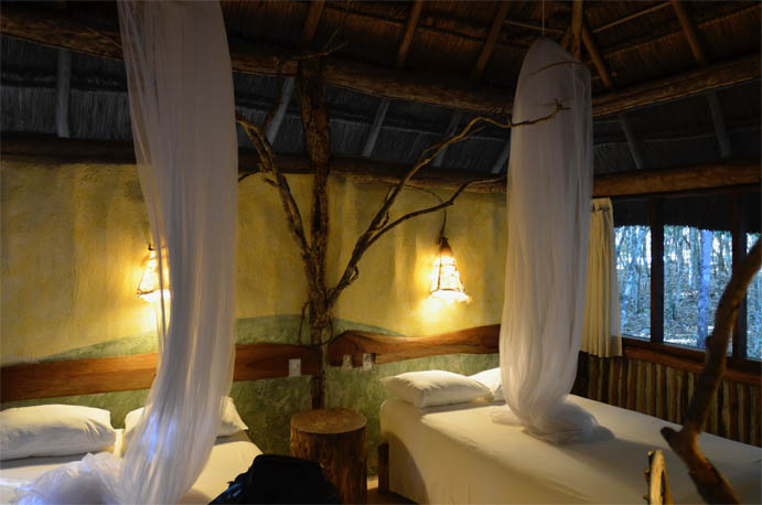 Home sweet home at Hotel Calakmul.